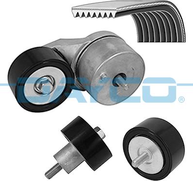 Dayco KPV237HD - Поликлиновый ременный комплект autospares.lv