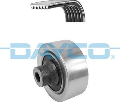 Dayco KPV229 - Поликлиновый ременный комплект autospares.lv