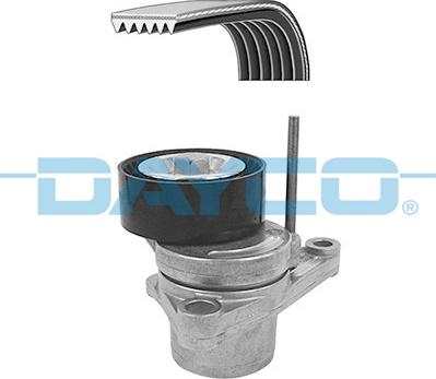 Dayco KPV223 - Поликлиновый ременный комплект autospares.lv