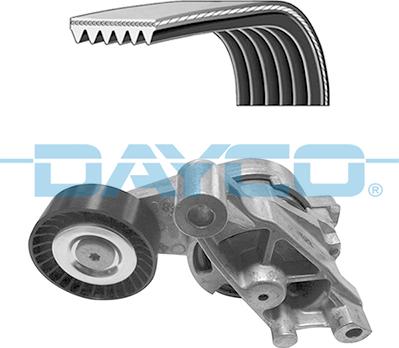 Dayco KPV272 - Поликлиновый ременный комплект autospares.lv