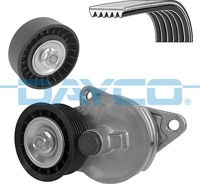 Dayco KPV896 - Поликлиновый ременный комплект autospares.lv