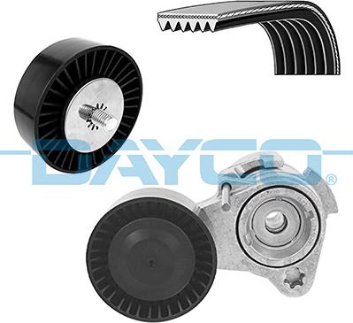 Dayco KPV702 - Поликлиновый ременный комплект autospares.lv