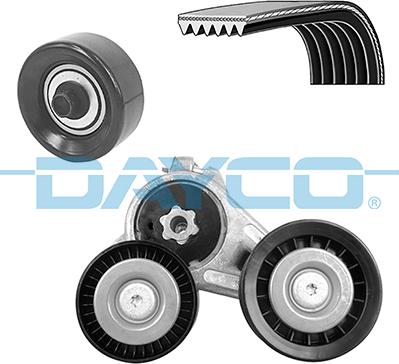 Dayco KPV724 - Поликлиновый ременный комплект autospares.lv