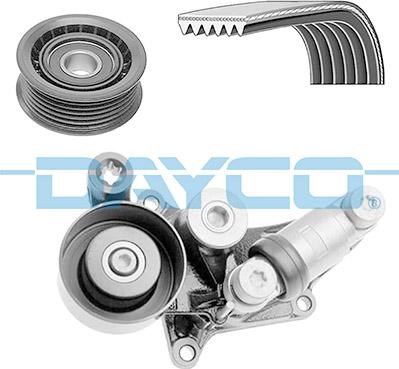 Dayco KPV775 - Поликлиновый ременный комплект autospares.lv