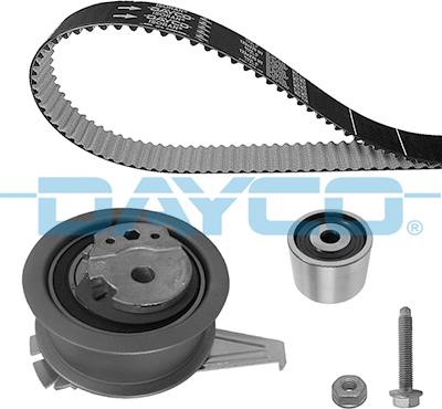 Dayco KTB999 - Комплект зубчатого ремня ГРМ autospares.lv