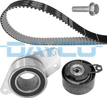 Dayco KTB413 - Комплект зубчатого ремня ГРМ autospares.lv