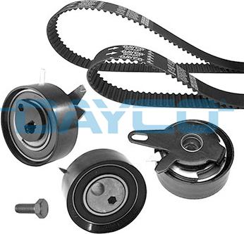 Dayco KTB489 - Комплект зубчатого ремня ГРМ autospares.lv