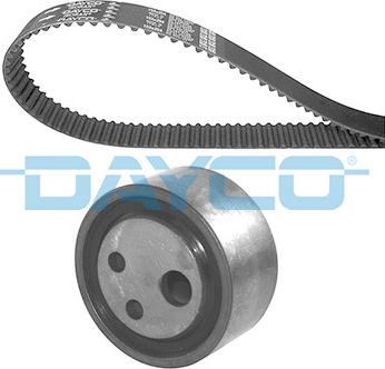 Dayco KTB424 - Комплект зубчатого ремня ГРМ autospares.lv