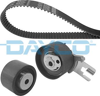 Dayco KTB592 - Комплект зубчатого ремня ГРМ autospares.lv