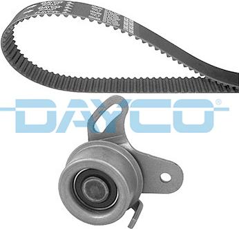 Dayco KTB566 - Комплект зубчатого ремня ГРМ autospares.lv