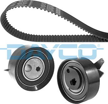 Dayco KTB568 - Комплект зубчатого ремня ГРМ autospares.lv