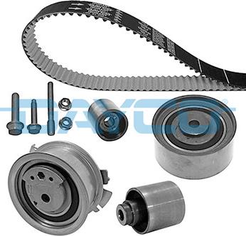 Dayco KTB563 - Комплект зубчатого ремня ГРМ autospares.lv