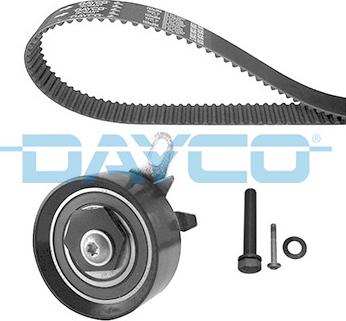 Dayco KTB567 - Комплект зубчатого ремня ГРМ autospares.lv