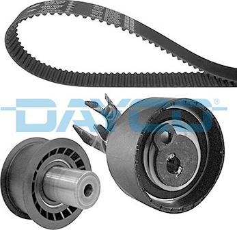 Dayco KTB695 - Комплект зубчатого ремня ГРМ autospares.lv