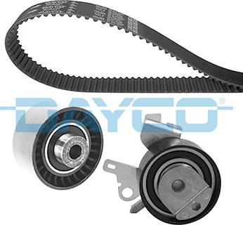 Dayco KTB696 - Комплект зубчатого ремня ГРМ autospares.lv