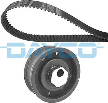 Dayco KTB658 - Комплект зубчатого ремня ГРМ autospares.lv