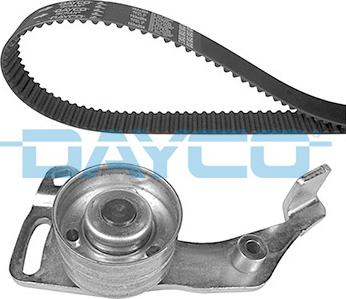 Dayco KTB619 - Комплект зубчатого ремня ГРМ autospares.lv