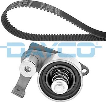 Dayco KTB612 - Комплект зубчатого ремня ГРМ autospares.lv