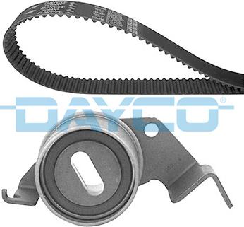 Dayco KTB636 - Комплект зубчатого ремня ГРМ autospares.lv