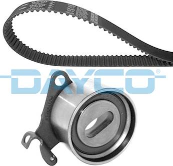 Dayco KTB637 - Комплект зубчатого ремня ГРМ autospares.lv