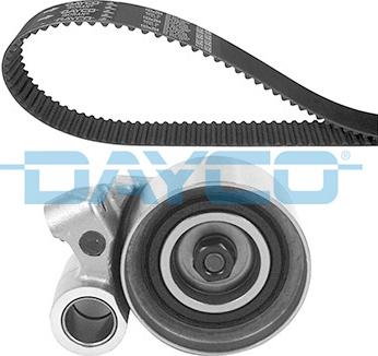 Dayco KTB625 - Комплект зубчатого ремня ГРМ autospares.lv