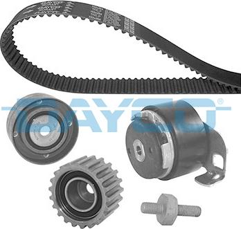 Dayco KTB193 - Комплект зубчатого ремня ГРМ autospares.lv