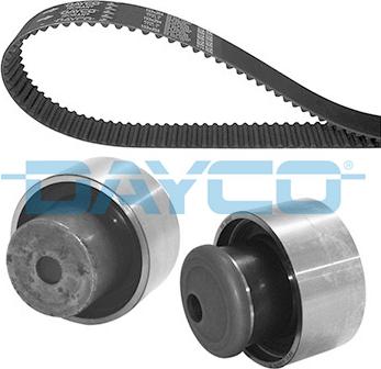 Dayco KTB159 - Комплект зубчатого ремня ГРМ autospares.lv