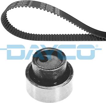 Dayco KTB158 - Комплект зубчатого ремня ГРМ autospares.lv