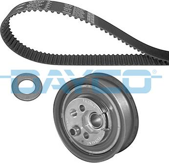 Dayco KTB157 - Комплект зубчатого ремня ГРМ autospares.lv