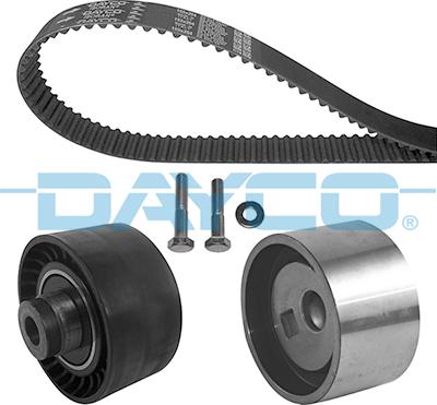 Dayco KTB165 - Комплект зубчатого ремня ГРМ autospares.lv