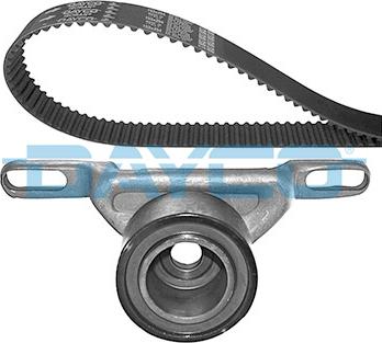 Dayco KTB166 - Комплект зубчатого ремня ГРМ autospares.lv