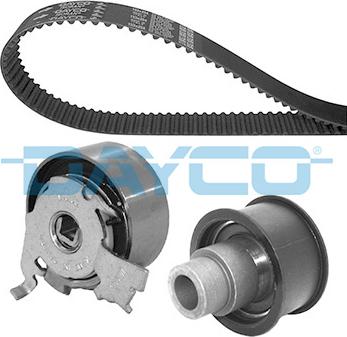 Dayco KTB168 - Комплект зубчатого ремня ГРМ autospares.lv