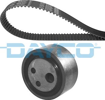 Dayco KTB163 - Комплект зубчатого ремня ГРМ autospares.lv