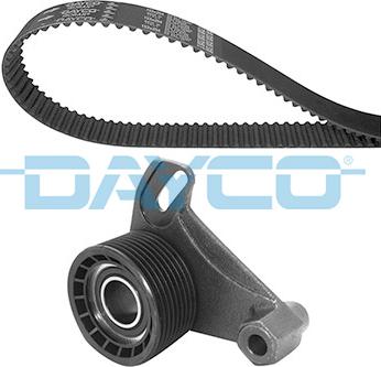 Dayco KTB183 - Комплект зубчатого ремня ГРМ autospares.lv