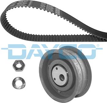 Dayco KTB136 - Комплект зубчатого ремня ГРМ autospares.lv