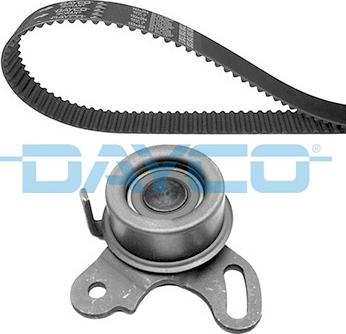 Dayco KTB130 - Комплект зубчатого ремня ГРМ autospares.lv