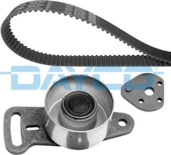 Dayco KTB129 - Комплект зубчатого ремня ГРМ autospares.lv