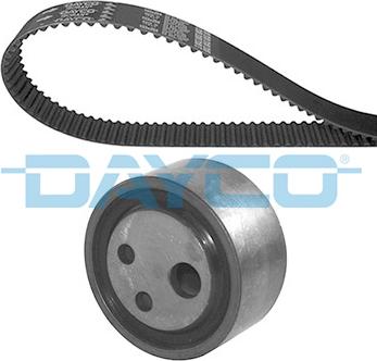 Dayco KTB122 - Комплект зубчатого ремня ГРМ autospares.lv