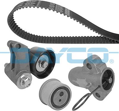 Dayco KTB844 - Комплект зубчатого ремня ГРМ autospares.lv