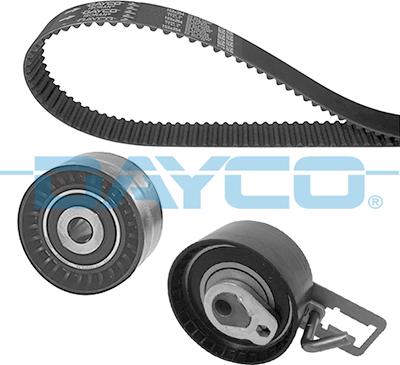 Dayco KTB876 - Комплект зубчатого ремня ГРМ autospares.lv