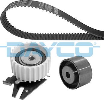 Dayco KTB311 - Комплект зубчатого ремня ГРМ autospares.lv