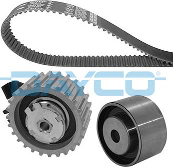 Dayco KTB318 - Комплект зубчатого ремня ГРМ autospares.lv