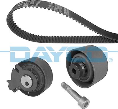 Dayco KTB333 - Комплект зубчатого ремня ГРМ autospares.lv