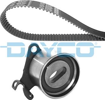 Dayco KTB249 - Комплект зубчатого ремня ГРМ autospares.lv