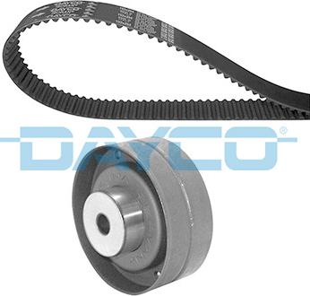 Dayco KTB203 - Комплект зубчатого ремня ГРМ autospares.lv