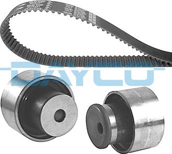 Dayco KTB219 - Комплект зубчатого ремня ГРМ autospares.lv