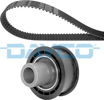 Dayco KTB214 - Комплект зубчатого ремня ГРМ autospares.lv