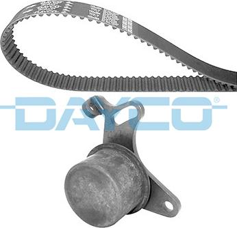 Dayco KTB216 - Комплект зубчатого ремня ГРМ autospares.lv