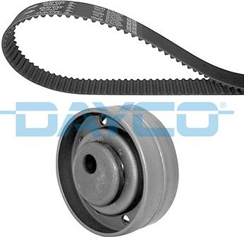 Dayco KTB210 - Комплект зубчатого ремня ГРМ autospares.lv