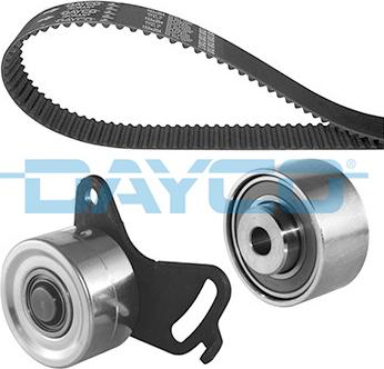 Dayco KTB235 - Комплект зубчатого ремня ГРМ autospares.lv